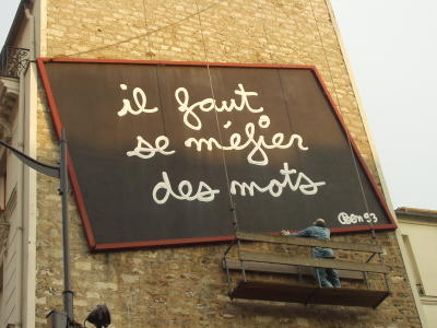 il faut se méfier des mots....